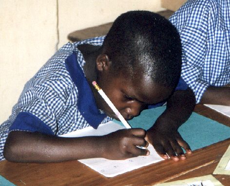 Child in nursery school