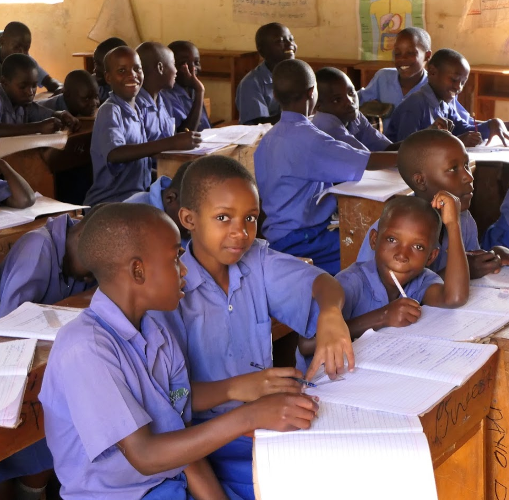 Classroom in Kibaale